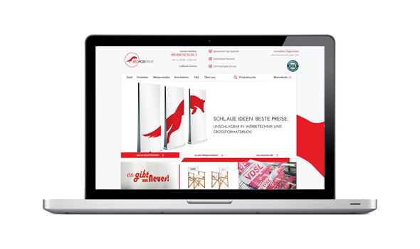 Redfoxprint-Webshop